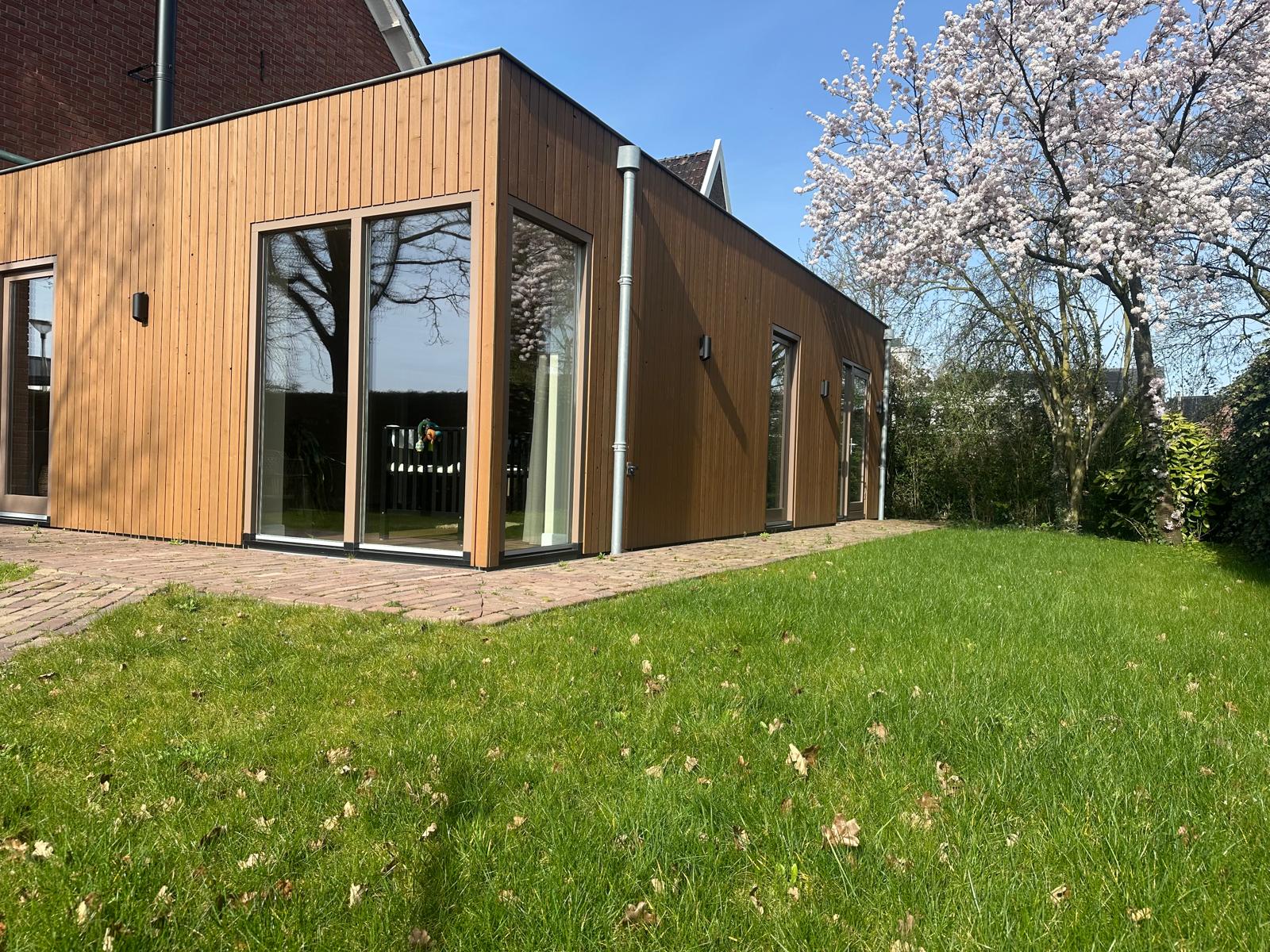 Houtskeletbouw aanbouwen